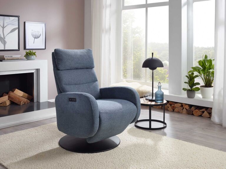 Relaxdrehsessel 2 Nina blau