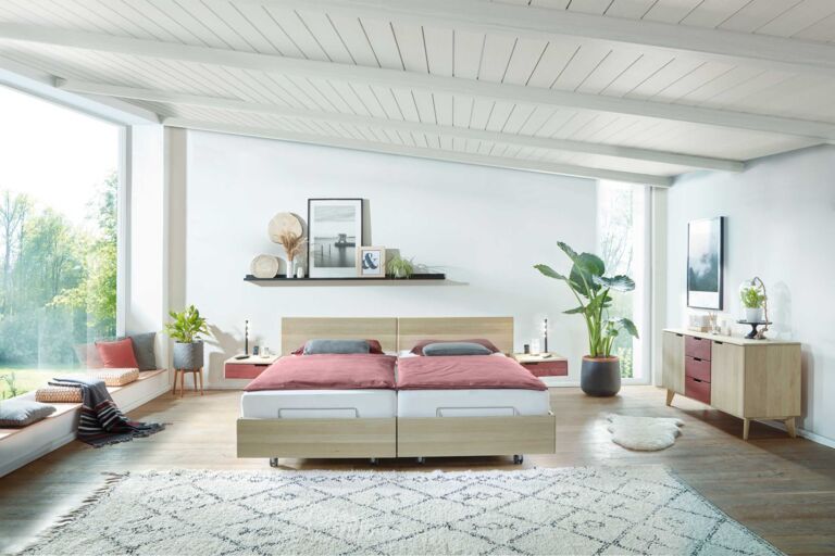 Kirchner_bergen_duobett_classic_eiche_bianco_frontal_niedriges_fussteil